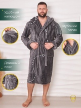 Халат с капюшоном